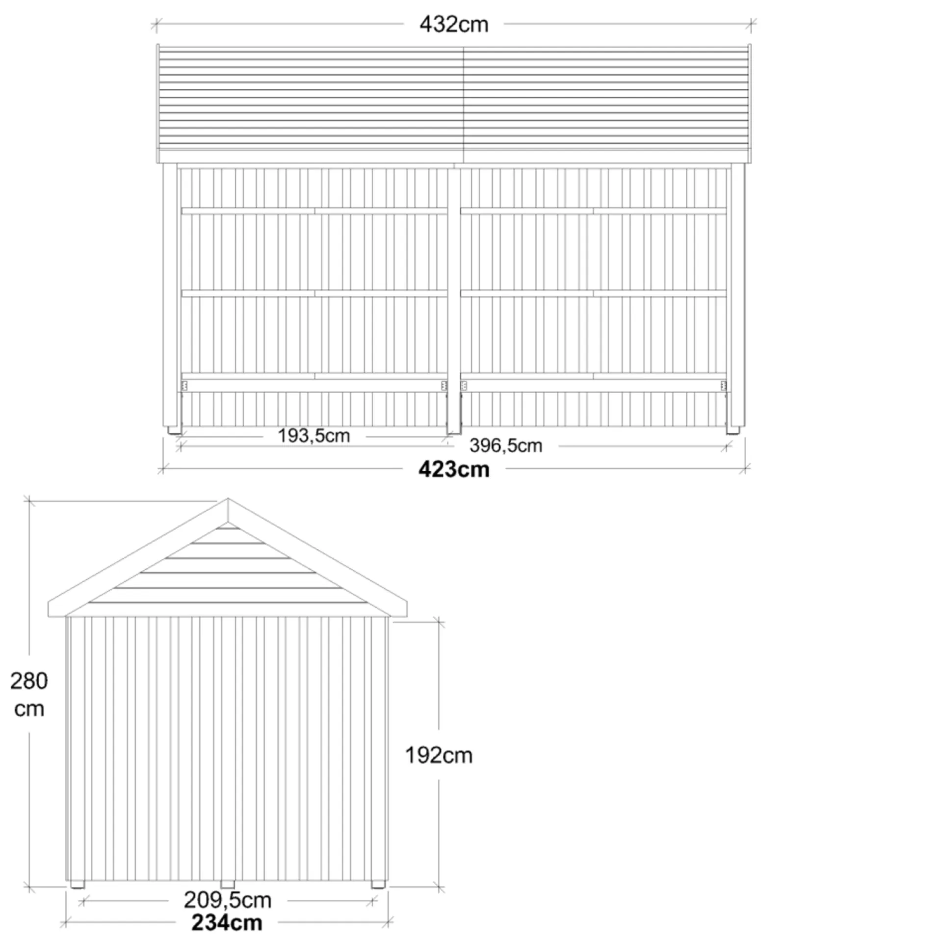 Discount Plus STANDARD HAVEHUS 10 M²