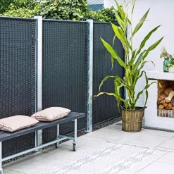 Plus STÅLSTOLPE VARMGALVANISERET STÅL 8 X 8 X 268 CM