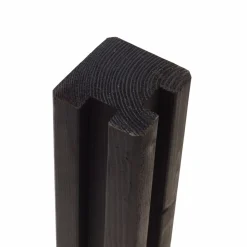 Hot Plus STOLPE TRYKIMPRÆGNERET NTR KL. A OG GRUNDMALET SORT 9 X 9 CM