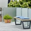 New Plus STOLPE VARMGALVANISERET STÅL 4.50 X 4.50 X 96 CM