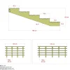 Plus TERRASSETRAPPE 1200 X 680 MM