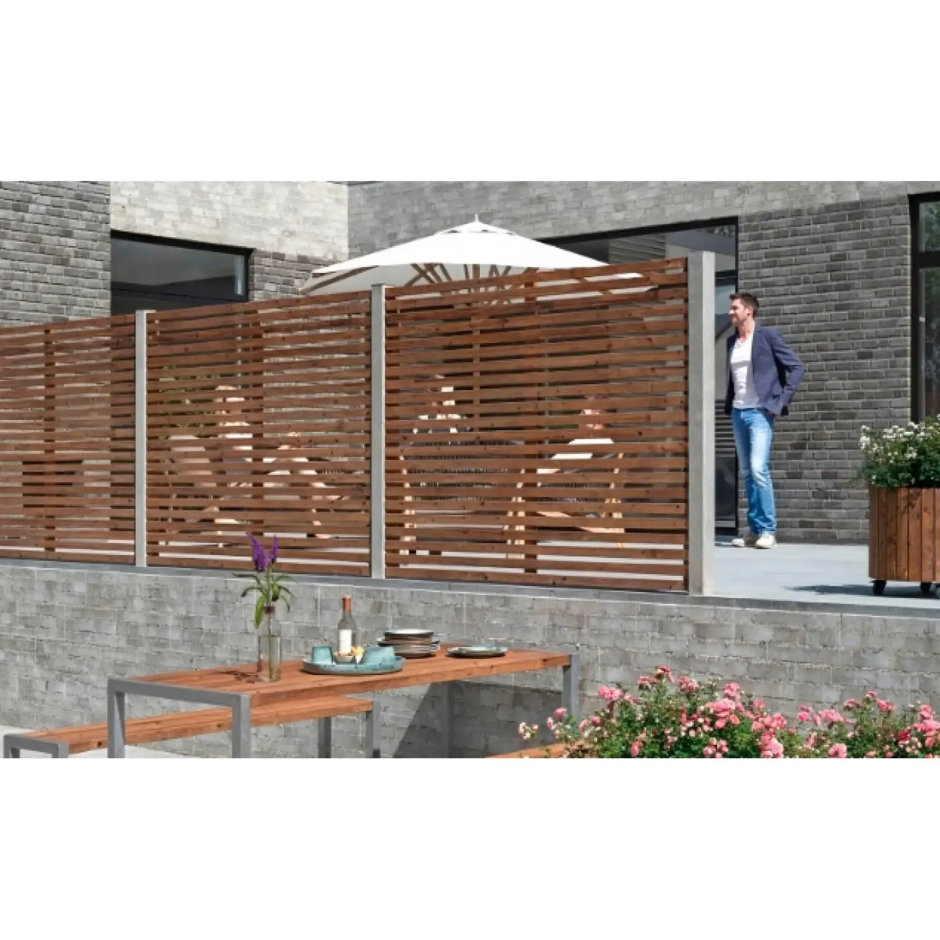 Best Plus TOKYO HEGN THERMOWOOD® GYLDENBRUN 180 X 140 CM