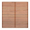 New Plus TOKYO HEGN THERMOWOOD® GYLDENBRUN 180 X 180 CM