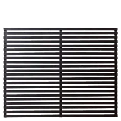 Clearance Plus TOKYO TRÆHEGN FUNGICIDBEHANDLET OG GRUNDMALET SORT 180 X 140 CM