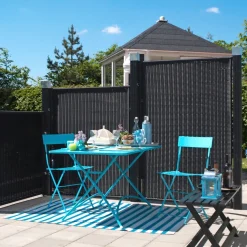 Outlet Plus TREND KUNSTOFHEGN POLYRATTAN 115 X 110 CM