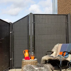 Sale Plus TREND SKRÅELEMENT KUNSTOFHEGN POLYRATTAN 55 X 170 CM