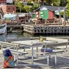 New Plus TWIST BORDBÆNKESÆT GRÅBRUN