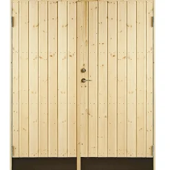New Plus VIBO UDHUSDØRE DOBBELT UDHUSDØR 105 X 1512 X 1978 MM HØJRE