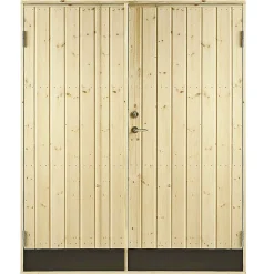 Sale Plus VIBO UDHUSDØRE DOBBELT UDHUSDØR 105 X 1512 X 1878 MM HØJRE