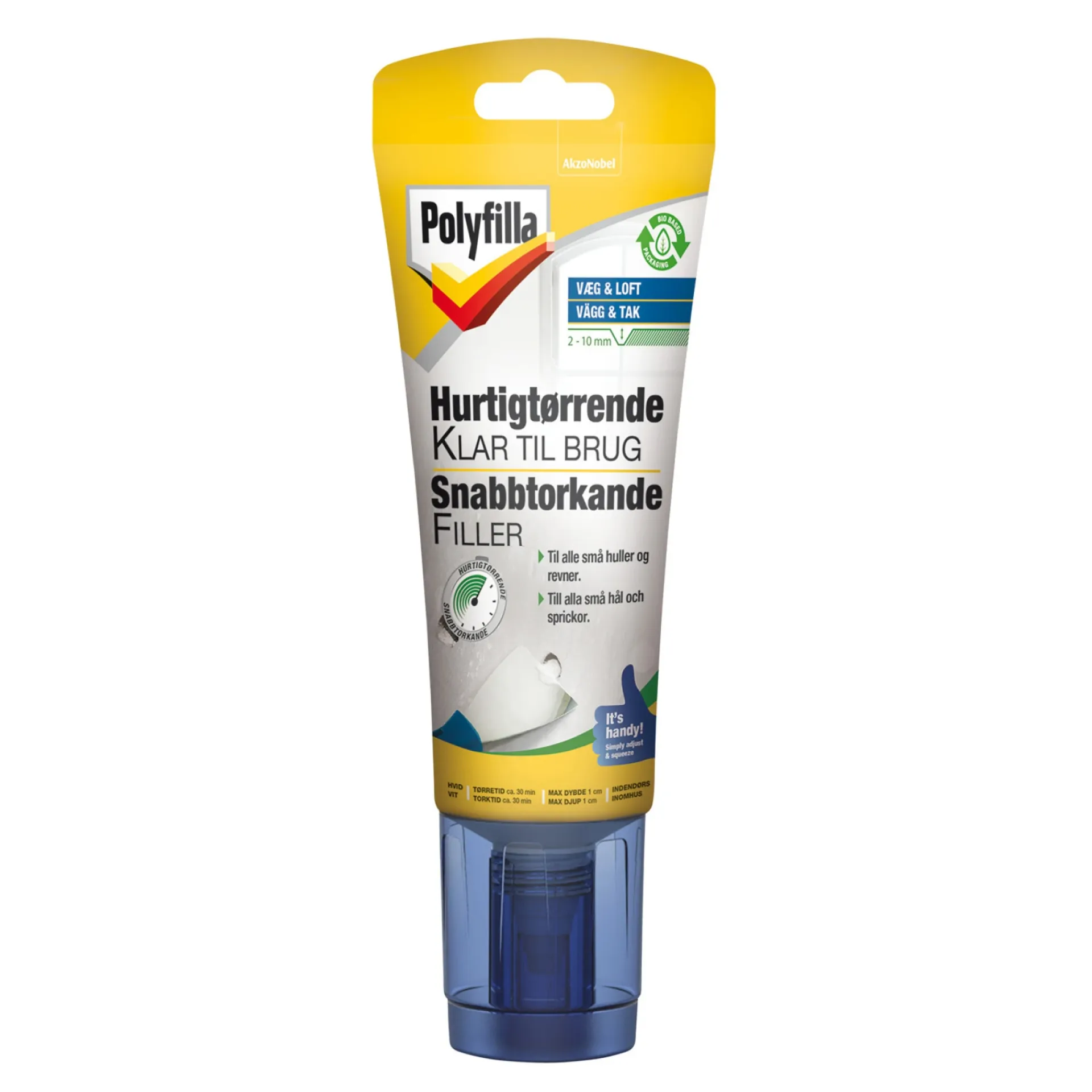Discount Polyfilla SPARTELMASSE/FILLER 330 G HVID