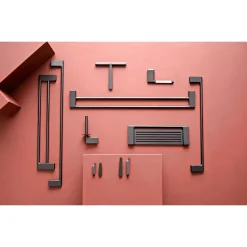 Outlet Pressalit STYLE HÅNDKLÆDESTANG MAT SORT 81 CM
