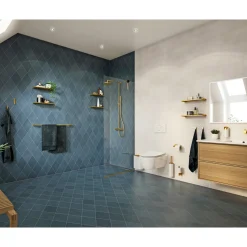 Best Pressalit STYLE TOILETPAPIRHOLDER BØRSTET MESSING