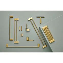 Best Pressalit STYLE TOILETPAPIRHOLDER BØRSTET MESSING