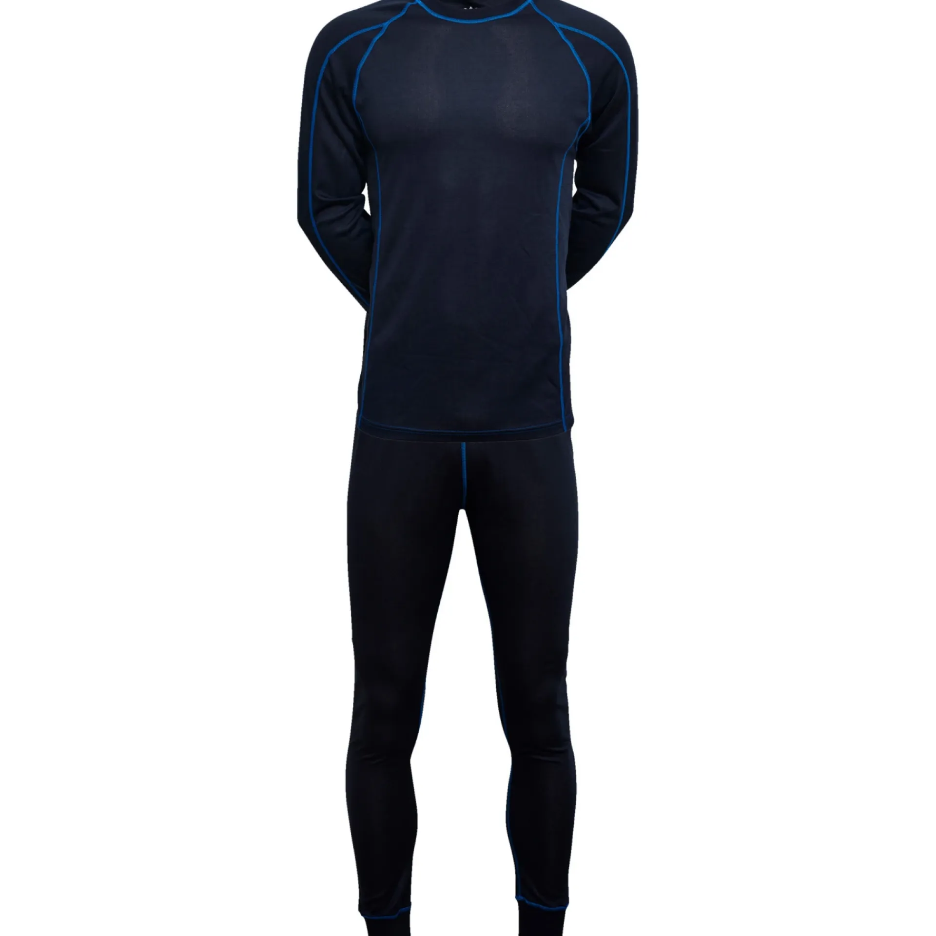 New ProActive 447-99-49 SKIUNDERTØJSSÆT L NAVY