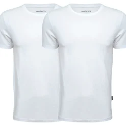 Best ProActive BAMBUS 466-02-01 - 2-PAK T-SHIRT L HVID