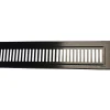Sale Purus 900 MM RIB, SORT AFLØBSRIST 92.50 X 900 MM