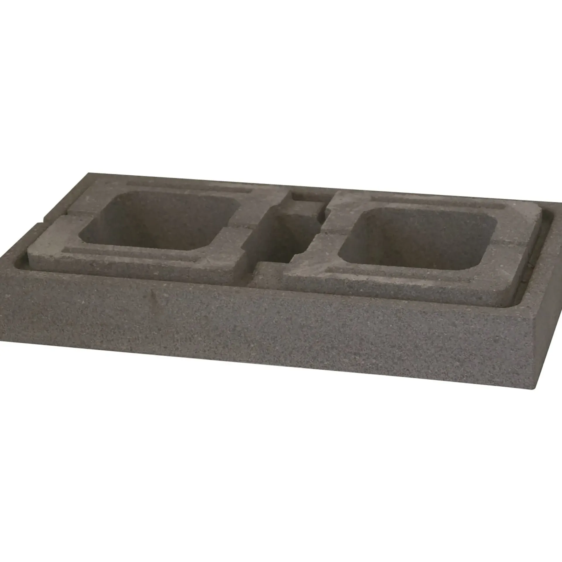 Clearance RBR NORDIC-WALL AFDÆKNING STØTTEMUR 10 X 30 X 60 CM KOKSGRÅ