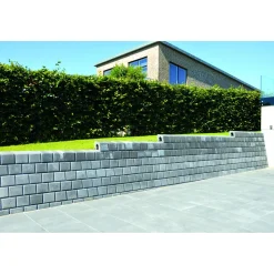 Hot RBR ROYAL STØTTEMUR 18.80 X 30 X 25 CM GRÅ