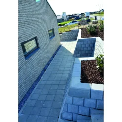 Hot RBR ROYAL STØTTEMUR 18.80 X 30 X 25 CM GRÅ