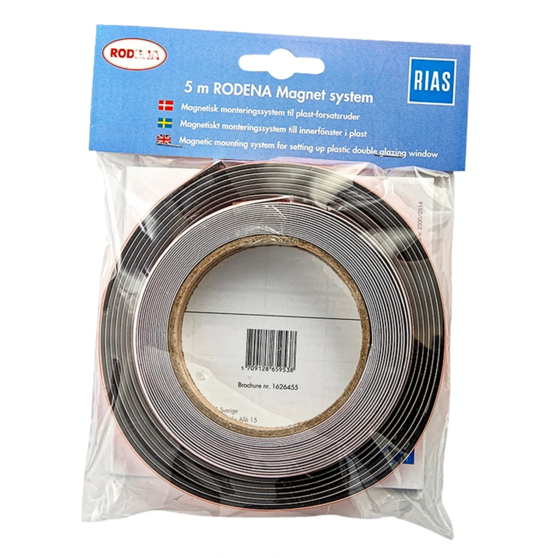 New Rias MAGNET 2MTR STÅL-LISTE