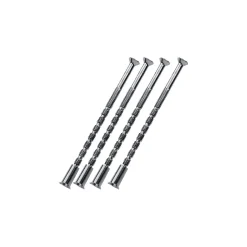 Outlet Ruko CYLINDERSKRUE 4X75 MM GLANSFORZINKET STÅL 4 STK