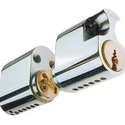 Ruko RD2602 CYLINDER DOBBELT OVAL RUSTFRIT LOOK SÆT