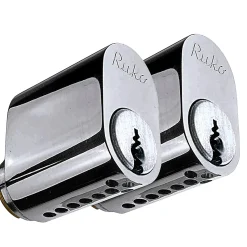 Best Ruko SERIE 1200 RD1660 RFL LÅSESÆT CYLINDERLÅS GRÅ 1 SÆT