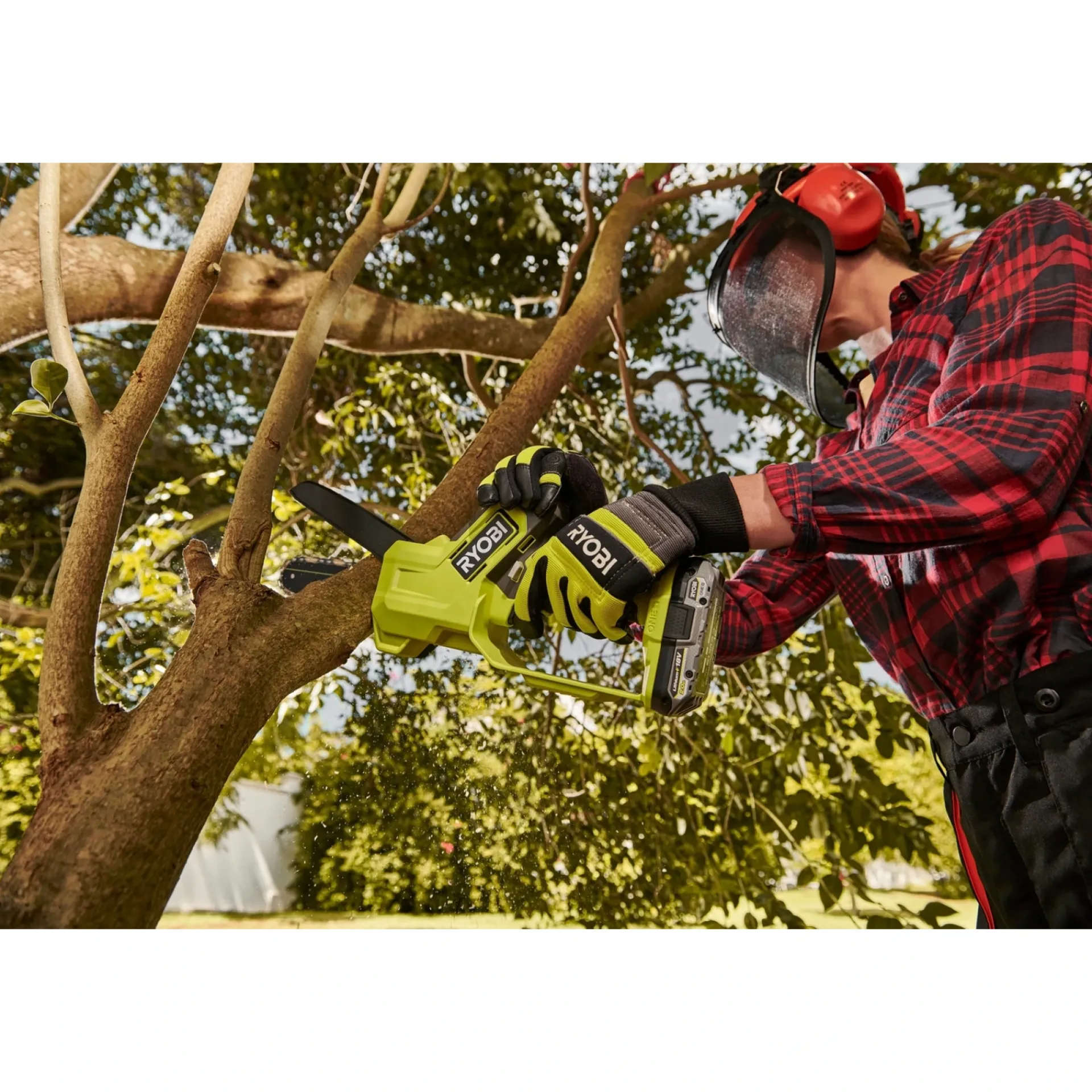 Sale Ryobi GRENSAV AKKU 15 CM MED BATTERI OG LADER
