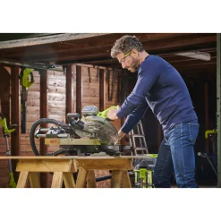 Best Ryobi KAP-/GERINGSSAV AKKU 18 V 254MM UDEN BATTERI OG LADER