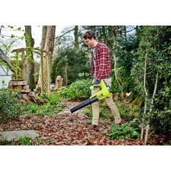 Clearance Ryobi LØVBLÆSER 18V MED BATTERI OG LADER