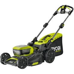 Hot Ryobi MAX POWER RY36LMX46A-240 PLÆNEKLIPPER AKKU 36V MED BATTERI OG LADER