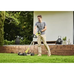 Hot Ryobi PLÆNEKLIPPER/ - TRIMMER AKKU 18V UDEN BATTERI OG LADER