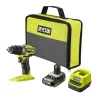Clearance Ryobi RPD18C1-1C20G SLAGBOREMASKINE AKKU MED BATTERI OG LADER