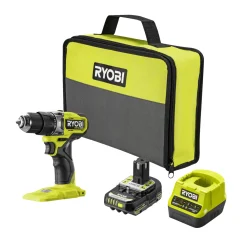 Clearance Ryobi RPD18C1-1C20G SLAGBOREMASKINE AKKU MED BATTERI OG LADER