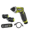 Clearance Ryobi RSD4-120TA2 SKRUEMASKINE AKKU MED BATTERI OG LADER
