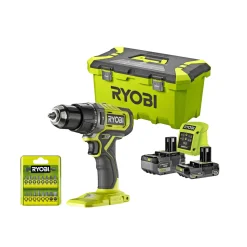 Sale Ryobi SLAGBOREMASKINE AKKU MED BATTERI OG LADER