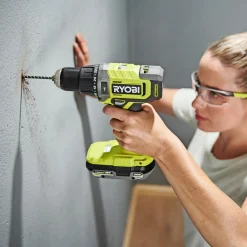 Sale Ryobi SLAGBOREMASKINE AKKU MED BATTERI OG LADER
