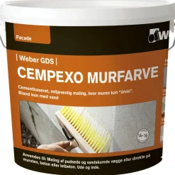 Hot Saint-Gobain Weber CEMPEXO FACADEMALING HVID 10 KG