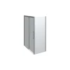 Best Scanbad CLASSIC SKYDEDØR KROM/KLAR 140 X 200 X 80 CM