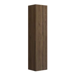 Scanbad DELTA HØJSKAB HØJREHÆNGSLET BRUN EG 40 X 176 CM