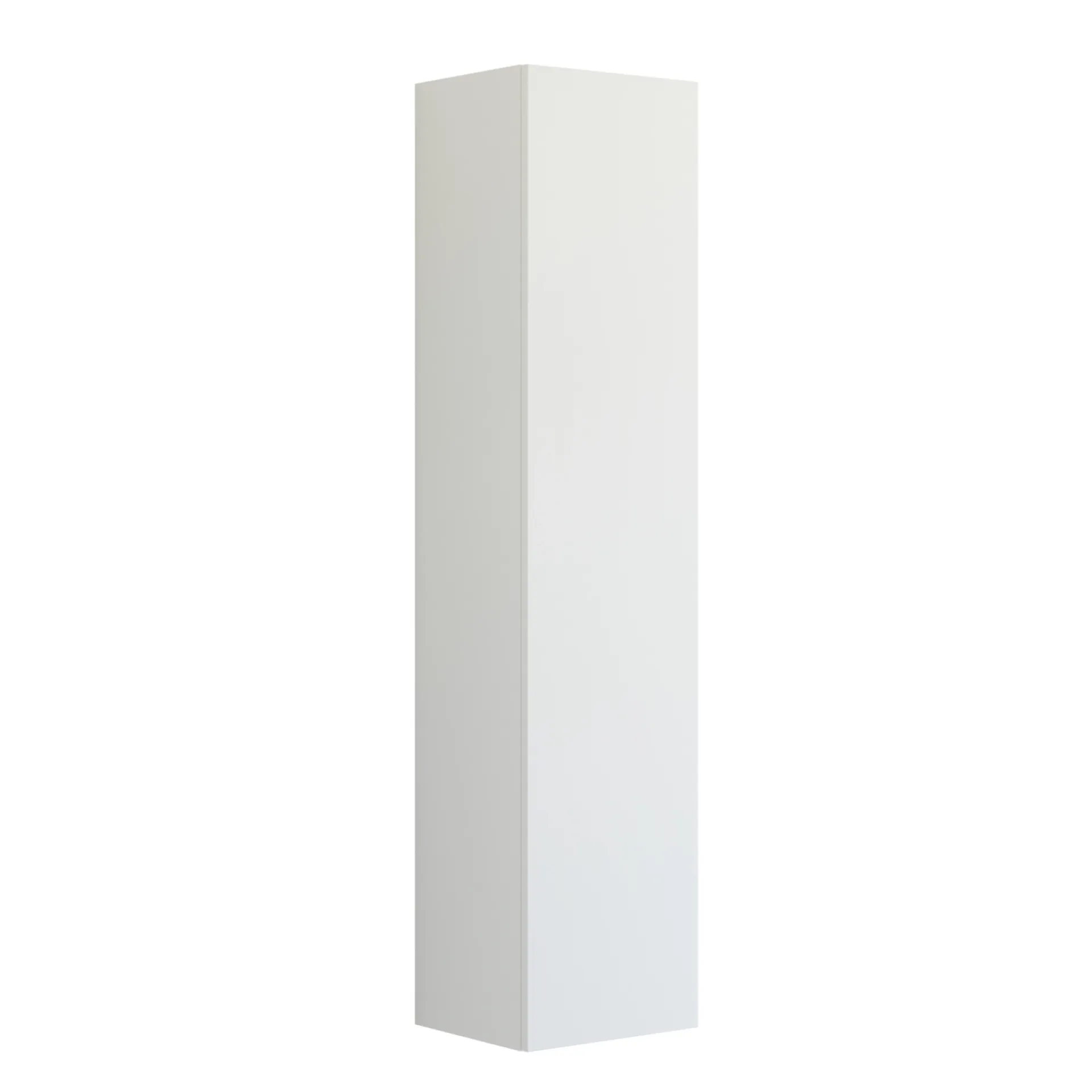 Discount Scanbad DELTA HØJSKAB HØJREHÆNGSLET HVID MAT 40 X 176 CM