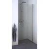 Sale Scanbad FLEXI MAT ALU PROFIL, 1 STK. BRUSEDØR KLAR GLAS 79 CM
