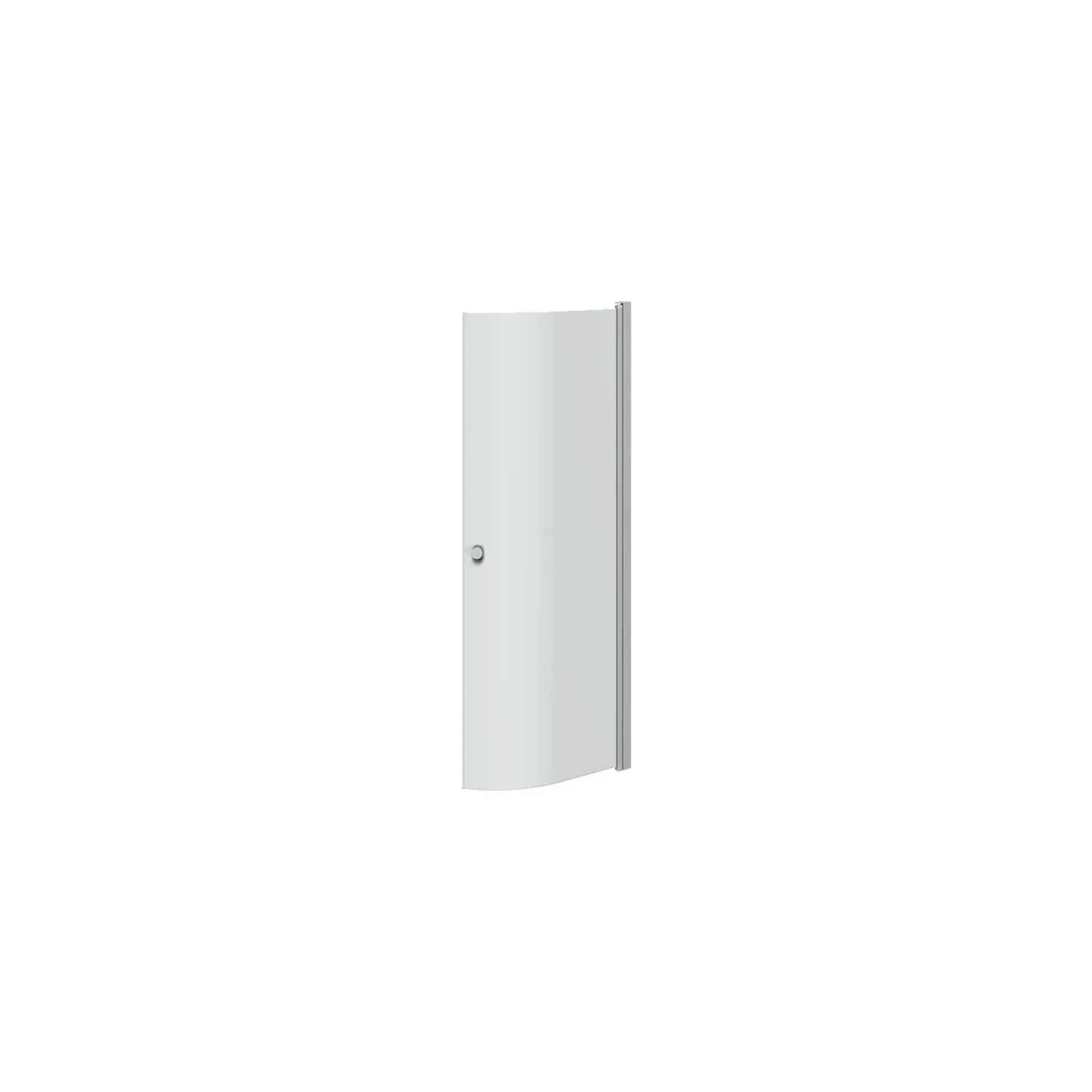 Best Scanbad MATCH BRUSEDØR KLAR GLAS 90 CM