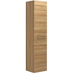 Clearance Scanbad MULTO HØJSKAB HØJREHÆNGSLET VARM EG 40 X 175 CM