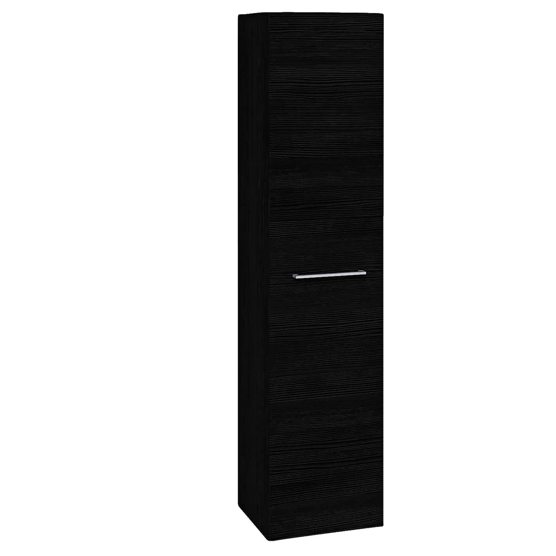 Online Scanbad MULTO HØJSKAB HØJREHÆNGSLET SORT 40 X 175 CM