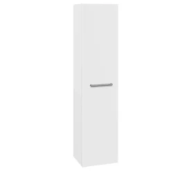 New Scanbad MULTO HØJSKAB VENSTREHÆNGSLET HVID MAT 40 X 175 CM