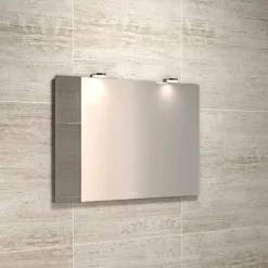 New Scanbad MULTO SPEJL M/ LYS MED LYSSTYRING 120 X 80 CM
