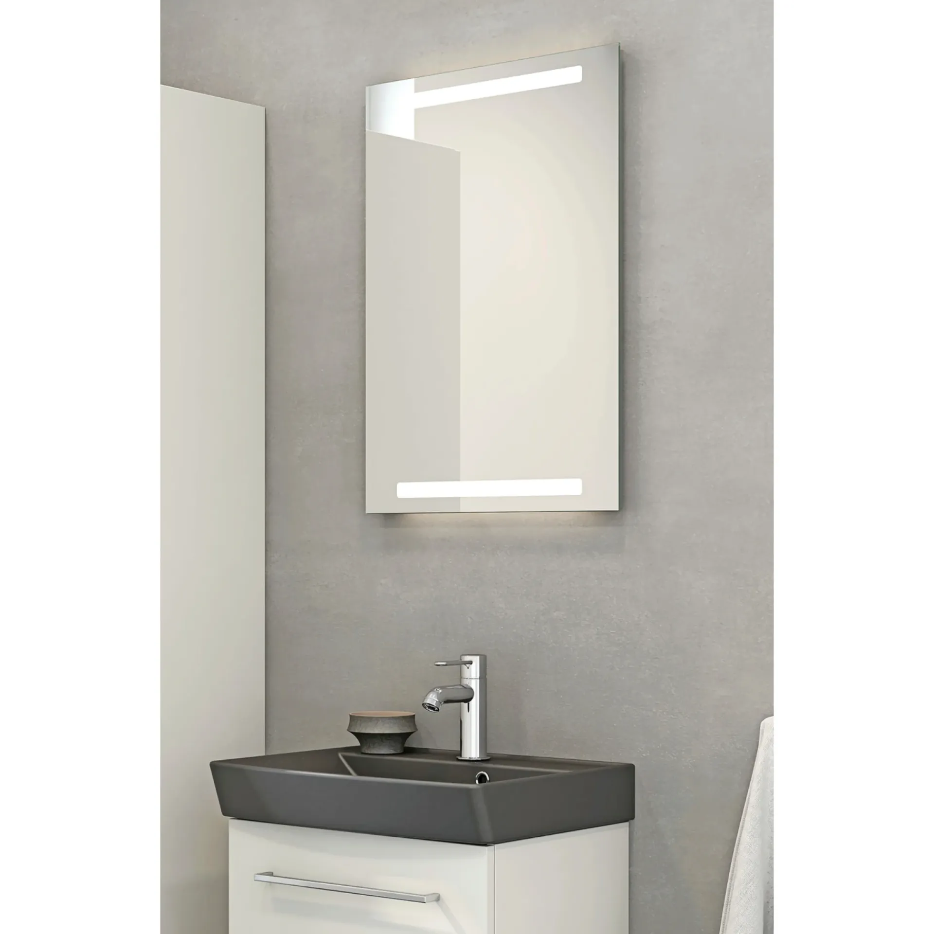 Discount Scanbad MULTO+ SPEJL UDEN LYSSTYRING 70 X 50 CM SPEJLGLAS