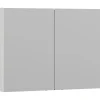 Outlet Scanbad MULTO SPEJLSKAB UDEN LAMPER HVID 80 X 64 CM