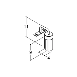 Discount Scanbad PLAY LED LAMPE MESSING